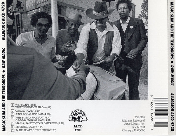 Magic Slim & The Teardrops : Raw Magic (CD, Album)