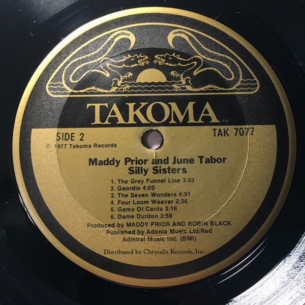 Maddy Prior & June Tabor : Silly Sisters (LP, Album, RE)