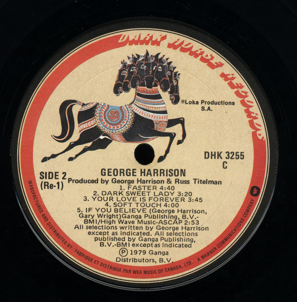 George Harrison : George Harrison (LP, Album)