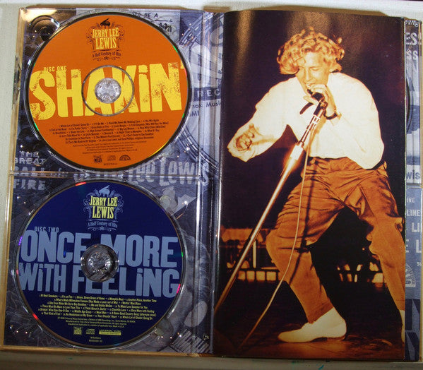 Jerry Lee Lewis : A Half Century Of Hits (3xCD, Comp + Box)