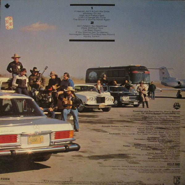 Hank Williams Jr. : High Notes (LP, Album)