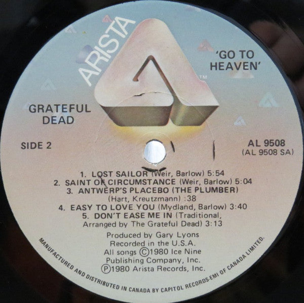 The Grateful Dead : Go To Heaven (LP, Album)