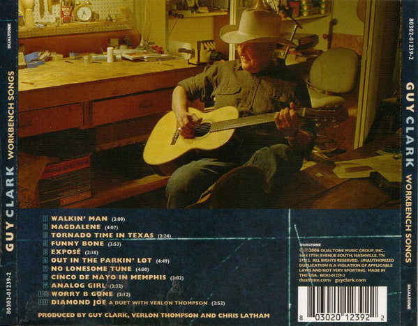 Guy Clark : Workbench Songs (CD, Album)