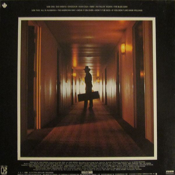 Hank Williams Jr. : Habits Old And New (LP, Album)
