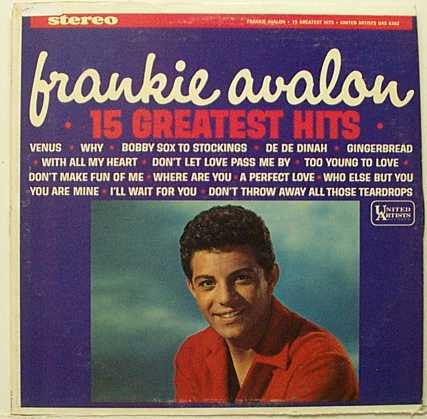 Frankie Avalon : 15 Greatest Hits (LP, Comp)