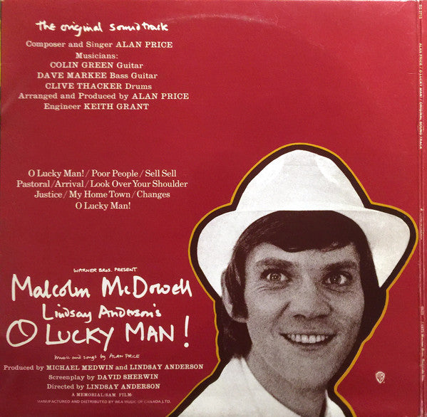 Alan Price : O Lucky Man! - Original Soundtrack (LP, Album)