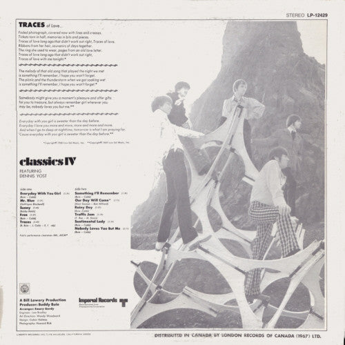 The Classics IV : Traces (LP, Album)