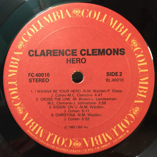 Clarence Clemons : Hero (LP, Album)