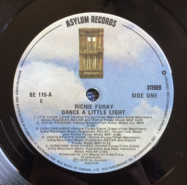Richie Furay : Dance A Little Light (LP, Album)