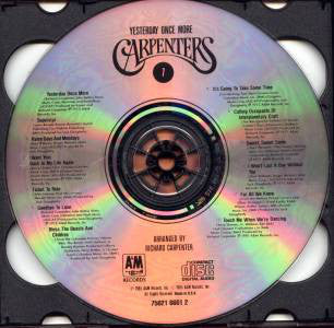 Carpenters : Yesterday Once More (2xCD, Comp)