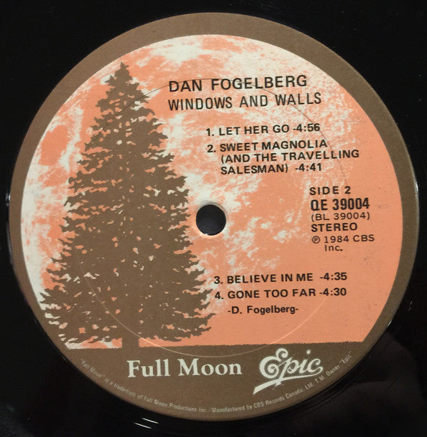 Dan Fogelberg : Windows And Walls (LP, Album)