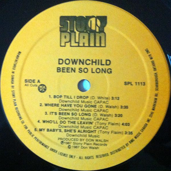 Downchild Blues Band : It's Been So Long (LP, Album)