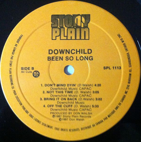 Downchild Blues Band : It's Been So Long (LP, Album)