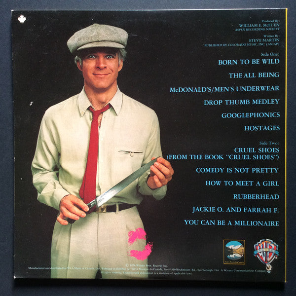 Steve Martin (2) : Comedy Is Not Pretty (LP, Album)