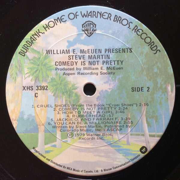 Steve Martin (2) : Comedy Is Not Pretty (LP, Album)