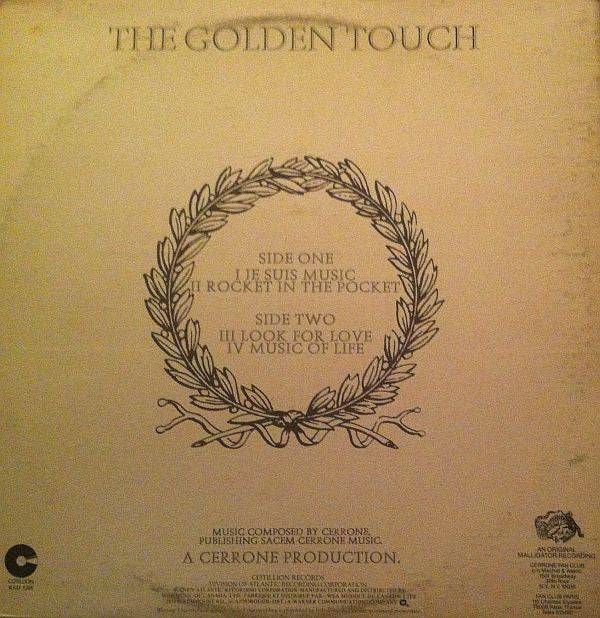 Cerrone : Cerrone IV - The Golden Touch (LP, Album)