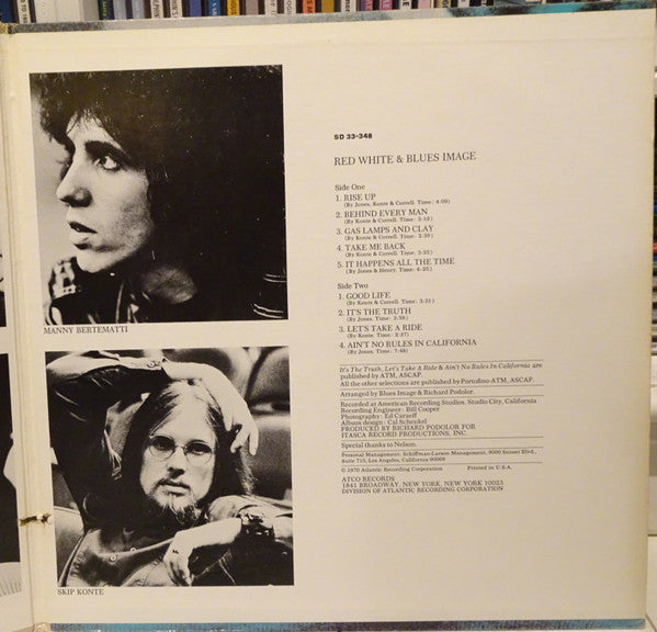 Blues Image : Red White & Blues Image (LP, Album, Pre)
