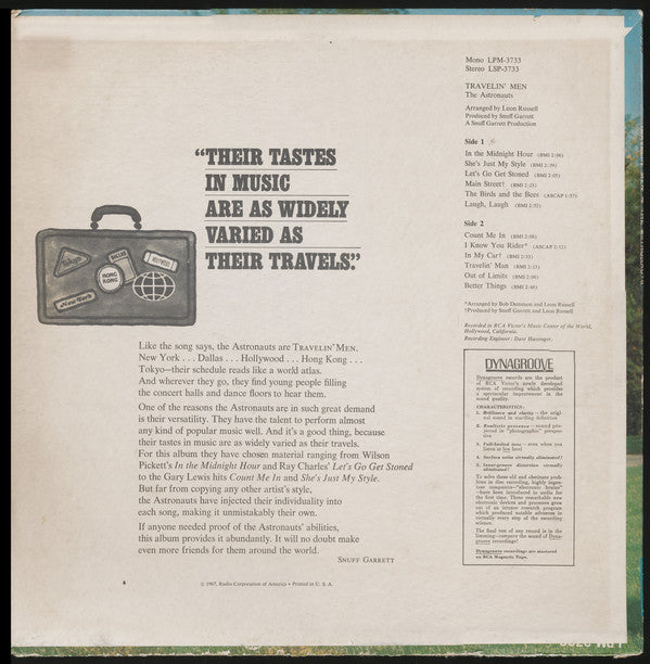 The Astronauts (3) : Travelin' Men (LP, Album)