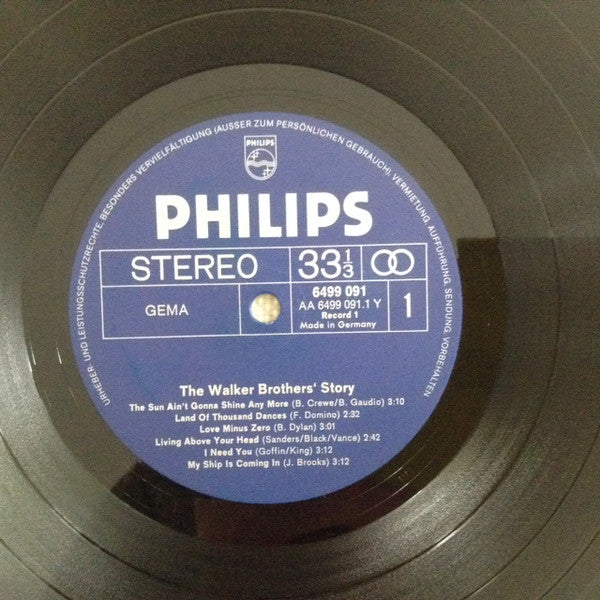 The Walker Brothers : The Walker Brothers' Story (2xLP, Comp, Gat)