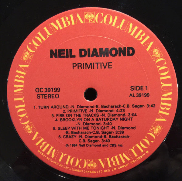 Neil Diamond : Primitive (LP, Album)