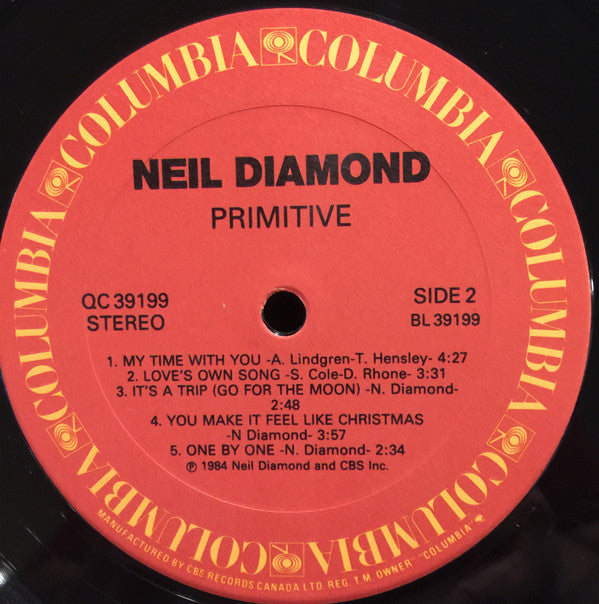 Neil Diamond : Primitive (LP, Album)