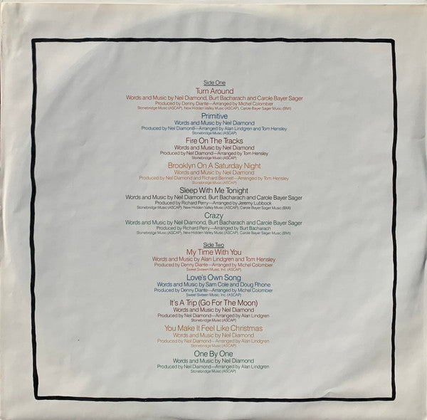 Neil Diamond : Primitive (LP, Album)