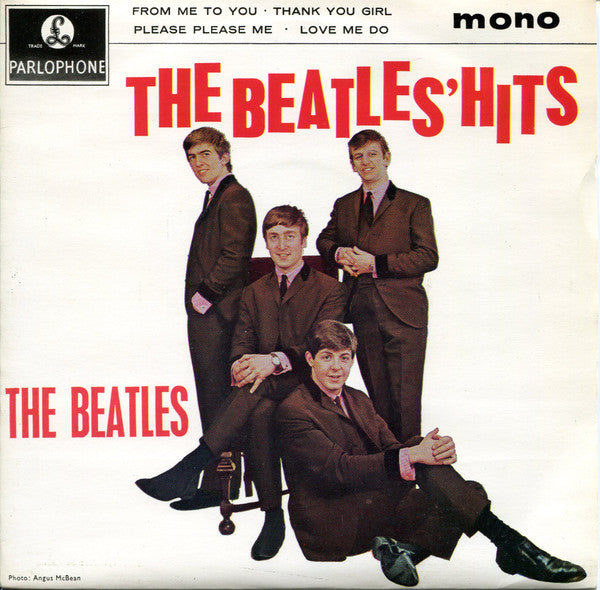 The Beatles : The Beatles' Hits (7", EP, Mono, RP)