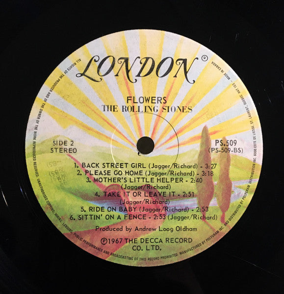 The Rolling Stones : Flowers (LP, Comp, RE, Qua)