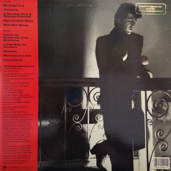 Tom Teeley : Tales Of Glamour And Distress (LP, Album)