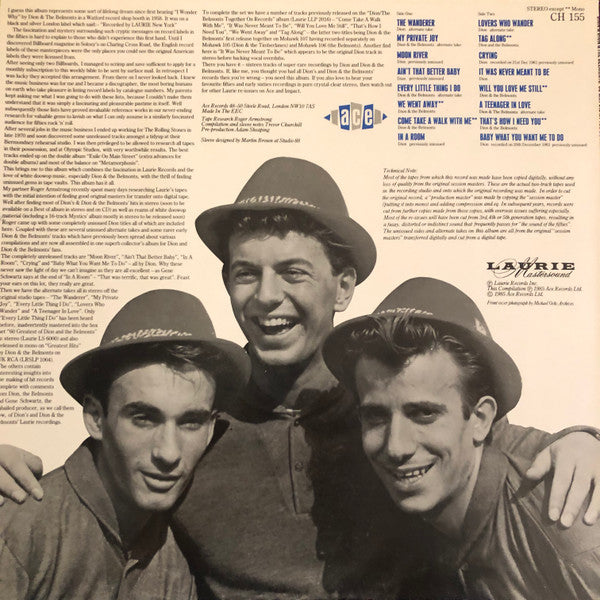 Dion (3) & Dion & The Belmonts : So Why Didn't You Do That The First Time? (LP, Comp, Mono)