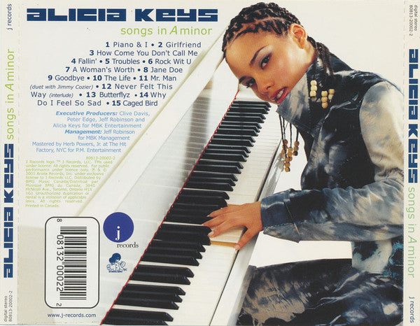 Alicia Keys : Songs In A Minor (CD, Album)