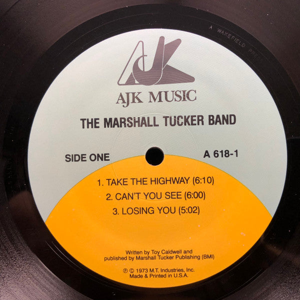 The Marshall Tucker Band : The Marshall Tucker Band (LP, Album, Gat)