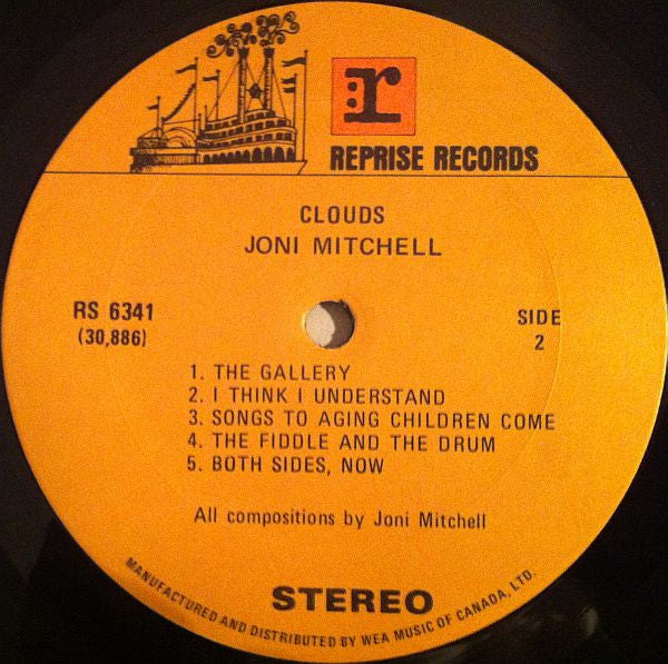 Joni Mitchell : Clouds (LP, Album, RE, Gat)