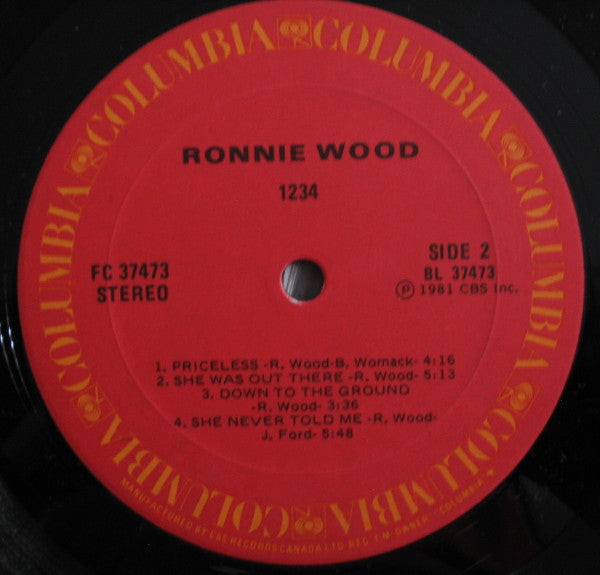 Ronnie Wood* : 1234 (LP, Album)