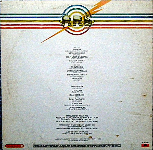 Atlanta Rhythm Section : A Rock And Roll Alternative (LP, Album)