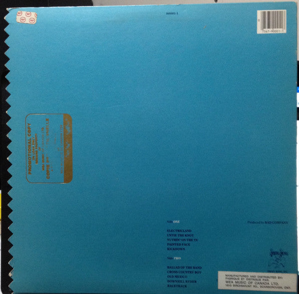 Bad Company (3) : Rough Diamonds (LP, Album)