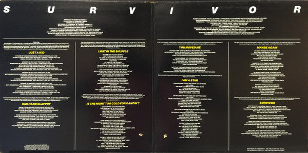 Randy Bachman : Survivor (LP, Album)
