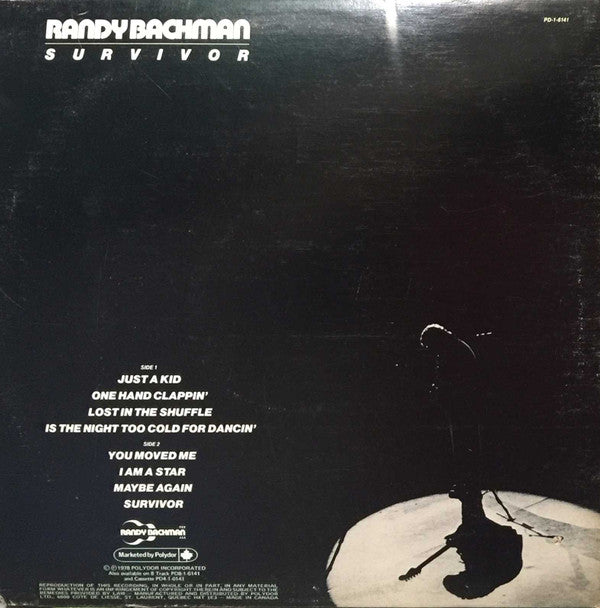 Randy Bachman : Survivor (LP, Album)