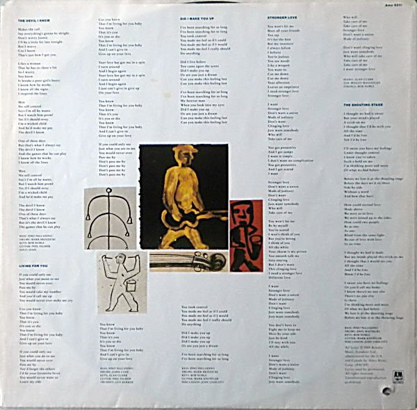 Joan Armatrading : The Shouting Stage (LP, Album)