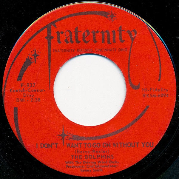The Dolphins (4) : Hey-Da-Da-Dow (7", Single, RCA)