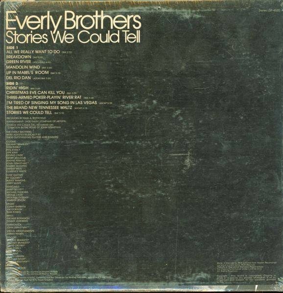 Everly Brothers : Stories We Could Tell (LP, Album)