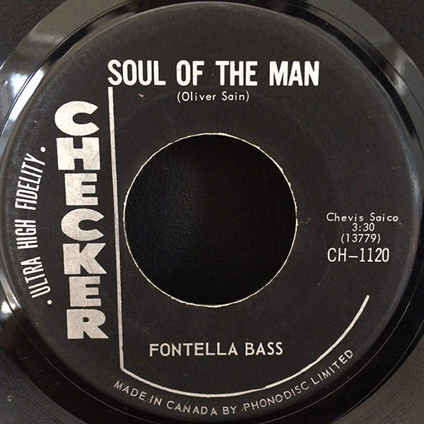 Fontella Bass : Rescue Me / Soul Of The Man (7", Single, Mono)