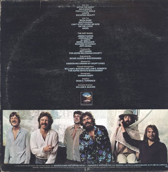 The Dirt Band : Wild Nights (LP, Album)