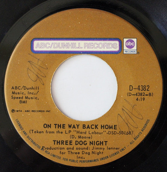 Three Dog Night : The Show Must Go On (7", Single)