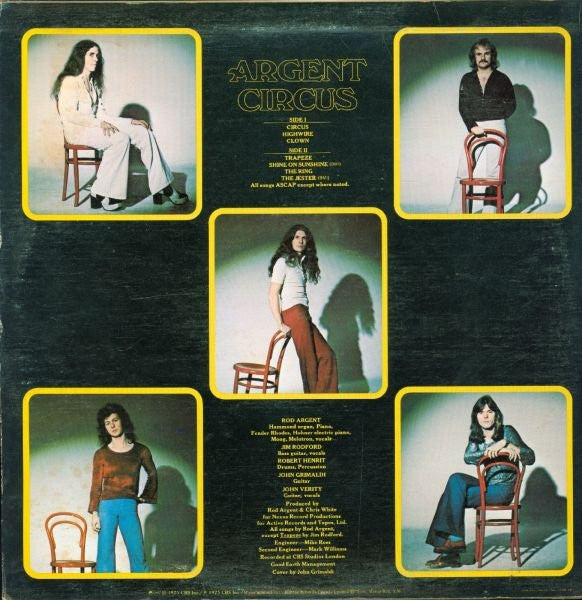 Argent : Circus (LP, Album)