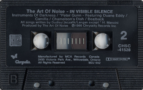 The Art Of Noise : In Visible Silence (Cass, Album, Dol)