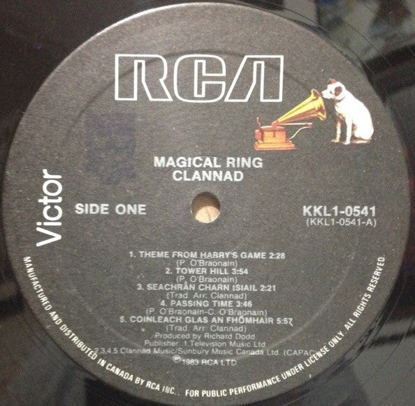 Clannad : Magical Ring (LP, Album)