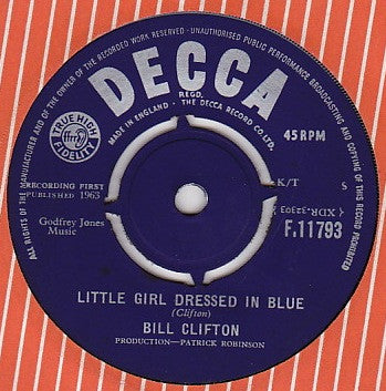 Bill Clifton : Beatle Crazy (7", Single)