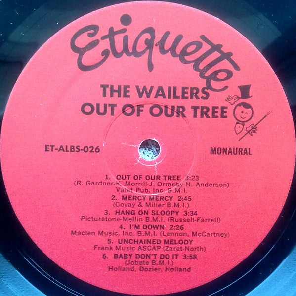 The Wailers (2) : Out Of Our Tree (LP, Album, Mono, RP)