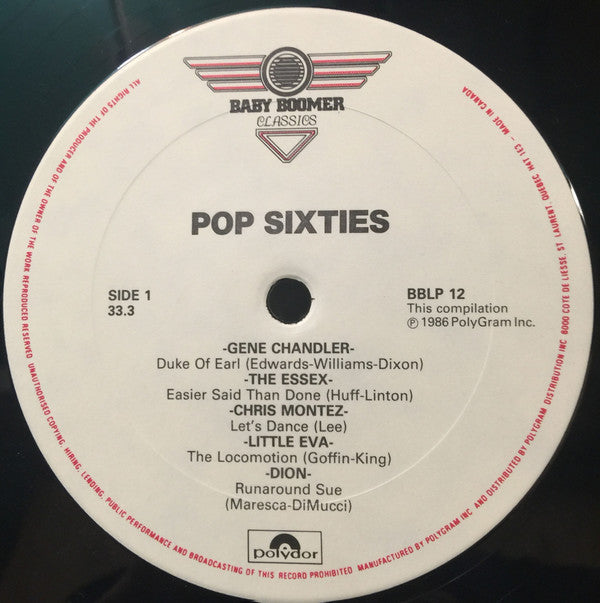 Various : Pop Sixties (LP, Comp)